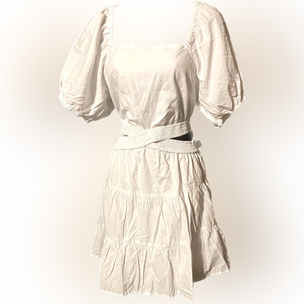 Truth NYC Mini Cut-Out Dress White - NWT